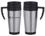 TERMO P/AUTO 415 ML. WEEKEND TA14 PLATEADO (Acero Inoxidable / Plástico) - Imagen 3