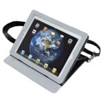 TAB 003 - PORTA TABLET COARÍ (PLATA / POLIESTER EXTERIOR / ALGODON INTERIOR) - Imagen 3