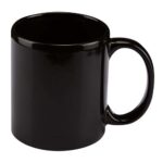 TAZ 001 N - TAZA ESPIRIT NEGRO (NEGRO / CERAMICA)