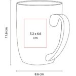 TAZ 002 Y - TAZA DOLCE AMARILLO (AMARILLO / CERAMICA) - Imagen 3