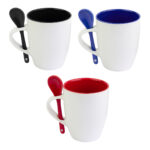 TAZ 005 R - TAZA MOFFY ROJO (ROJO / CERAMICA) - Imagen 4