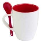 TAZ 005 R - TAZA MOFFY ROJO (ROJO / CERAMICA)
