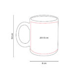 TAZ 015 B - TAZA PARA SUBLIMAR FRISIA (BLANCO / CERAMICA) - Imagen 4