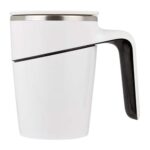 TAZ 018 B - TAZA ATBARA (BLANCO / PLASTICO / ACERO INOXIDABLE)