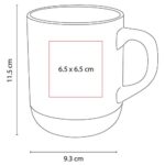 TAZ 021 O - TAZA ANNECY NARANJA (NARANJA / CERAMICA / SILICON) - Imagen 3