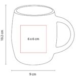 TAZ 026 V - TAZA RIMO VERDE (VERDE / CERAMICA) - Imagen 2