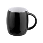 TAZ 026 N - TAZA RIMO NEGRO (NEGRO / CERAMICA)
