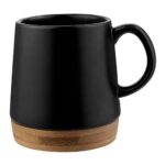 TAZ 031 N - TAZA FIORLAND NEGRO (NEGRO / CERAMICA / BAMBU)