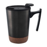 TAZ 033 G - TAZA KILIA GRIS OXFORD (GRIS / ACERO INOXIDABLE / PLASTICO / CORCHO) - Imagen 2