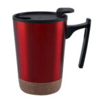 TAZ 033 R - TAZA KILIA ROJO (ROJO / ACERO INOXIDABLE / PLASTICO / CORCHO) - Imagen 2