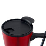 TAZ 033 R - TAZA KILIA ROJO (ROJO / ACERO INOXIDABLE / PLASTICO / CORCHO) - Imagen 3