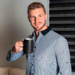 TAZ 034 N - TAZA SAIMAA NEGRO (NEGRO / CERAMICA) - Imagen 2