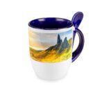 TAZ 037 A - TAZA PARA SUBLIMAR MARGAO AZUL (AZUL / CERAMICA) - Imagen 2