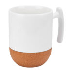 TAZ 038 B - TAZA BIKANER BLANCO (BLANCO / PORCELANA / CORCHO)