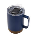 TAZ 041 A - TAZA SAVOR AZUL (AZUL / ACERO INOXIDABLE / CORCHO / PLASTICO) - Imagen 2