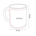 TAZ 042 N - TAZA MÁGICA PARA SUBLIMAR (NEGRO / CERAMICA) - Imagen 6