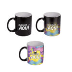 TAZ 042 N - TAZA MÁGICA PARA SUBLIMAR (NEGRO / CERAMICA) - Imagen 2