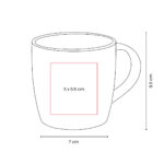 TAZ 044 Y - TAZA ATZIRI AMARILLO (AMARILLO / CERAMICA) - Imagen 2
