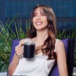TAZ 050 N - TAZA BELIZA NEGRO (NEGRO / ACERO INOXIDABLE / PLASTICO) - Imagen 3