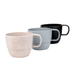 TAZ 052 BE - TAZA ECO EVERTON BEIGE (BEIGE / PLASTICO / FIBRA DE TRIGO) - Imagen 4
