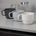 TAZ 052 BE - TAZA ECO EVERTON BEIGE (BEIGE / PLASTICO / FIBRA DE TRIGO) - Imagen 2