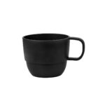 TAZ 052 N - TAZA ECO EVERTON NEGRO (NEGRO / PLASTICO / FIBRA DE TRIGO)