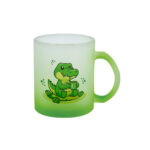 TAZ 053 V - TAZA PARA SUBLIMAR TECAF VERDE (VERDE / VIDRIO) - Imagen 2