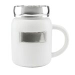 TAZ 054 B - TAZA ILMA BLANCO (BLANCO / CERAMICA / PLASTICO / METAL) - Imagen 3