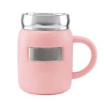 TAZ 054 P - TAZA ILMA ROSA (ROSA / CERAMICA / PLASTICO / METAL) - Imagen 2