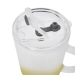 TAZ 059 Y - TAZA PARA SUBLIMAR BANAO AMARILLO (AMARILLO / VIDRIO / PLASTICO / SILICON) - Imagen 3