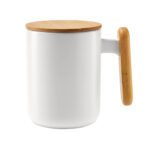 TAZ 060 B - TAZA HANOI BLANCO (BLANCO / CERAMICA / BAMBU)