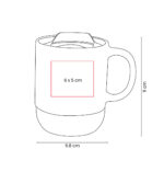 TAZ 061 N - TAZA SIDAMA NEGRO (NEGRO / CERAMICA / CORCHO) - Imagen 3