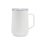 TAZ 062 B - TAZA TASSE BLANCO (BLANCO / ACERO INOXIDABLE / PLASTICO) - Imagen 2
