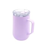TAZ 062 M - TAZA TASSE MORADO (MORADO / ACERO INOXIDABLE / PLASTICO)