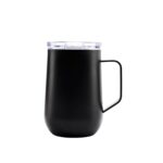 TAZ 062 N - TAZA TASSE NEGRO (NEGRO / ACERO INOXIDABLE / PLASTICO) - Imagen 2