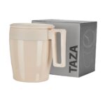 TAZ 063 BE - TAZA GLISSER BEIGE (BEIGE / ACERO INOXIDABLE / PLASTICO) - Imagen 3