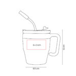 TAZ 065 P - TAZA MAGIE ROSA (ROSA / PLASTICO / RUBBER) - Imagen 3