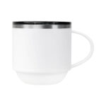TAZ 069 B - TAZA KULDUR BLANCO (BLANCO / ACERO INOXIDABLE / PLASTICO) - Imagen 3