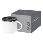 TAZ 069 B - TAZA KULDUR BLANCO (BLANCO / ACERO INOXIDABLE / PLASTICO) - Imagen 2