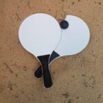 TL 007 JUEGO DE RAQUETAS AGASSI  (NEGRO / PLÁSTICO) - Imagen 3