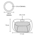 TL 011 PORTERIA IKER  (NEGRO / POLIÉSTER) - Imagen 6