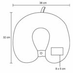 TL 020 VIAJE REST  (GRIS / POLIÉSTER/MEMORY FOAM) - Imagen 4