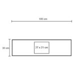 TL 013 TOALLA ASANA  (GRIS / POLIÉSTER/MICROFIBRA) - Imagen 2