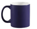 TARRO 11OZ. BICOLOR MATE 11 OZ ALASKA TL7110 COBALTO (Cerámica)