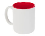 TARRO BICOLOR 11 OZ GENOVA TLI2699 ROJO (Cerámica)