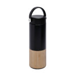 TMPS 109 N - TERMO BAMBUS (NEGRO / ACERO INOXIDABLE / BAMBU / PLASTICO / SILICON) - Imagen 5