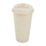 TMPS 115 BE - VASO ECOLÓGICO SOUL (BEIGE / PLASTICO / FIBRA DE AGAVE)