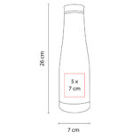 TMPS 116 R - TERMO BEKASI ROJO (ROJO / ACERO INOXIDABLE) - Imagen 2