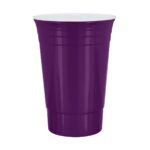 TMPS 119 M - VASO FIESTA MORADO (MORADO / PLASTICO) - Imagen 2