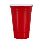 TMPS 119 R - VASO FIESTA ROJO (ROJO / PLASTICO)
